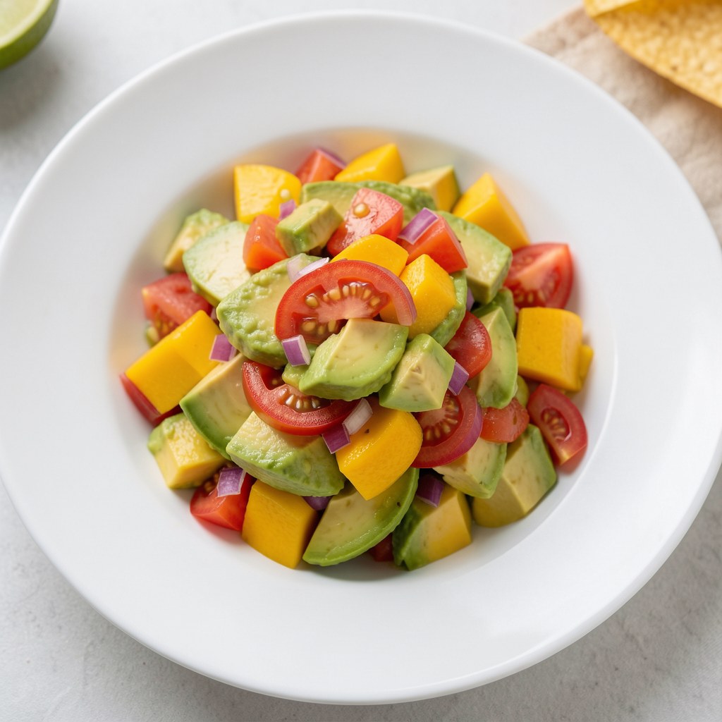 Salsa z mango i awokado