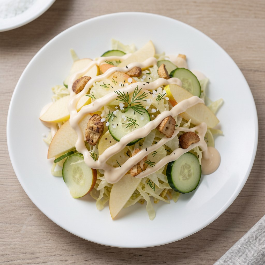 Surówka ze świeżej kapusty II