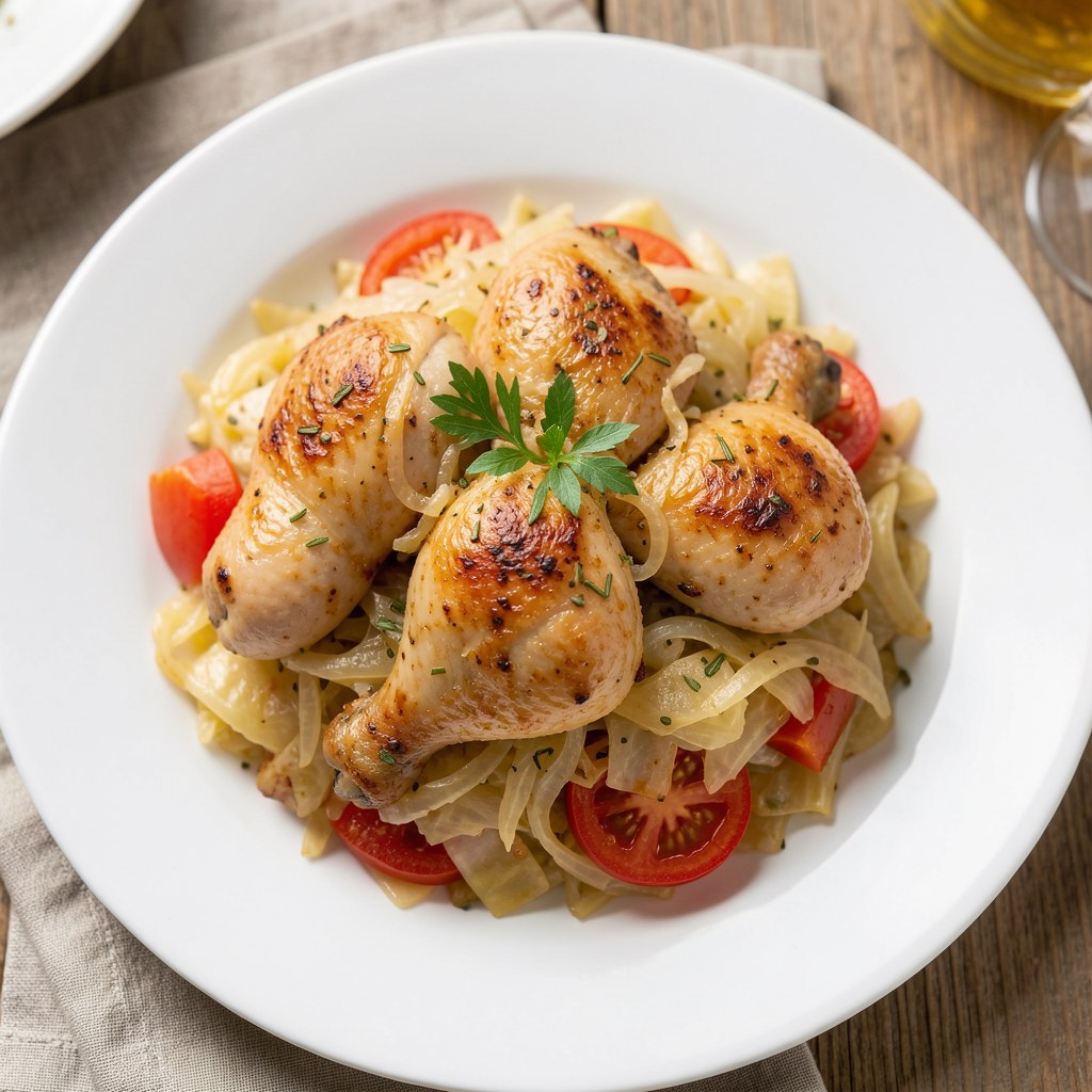 Kapusta z kurczakiem