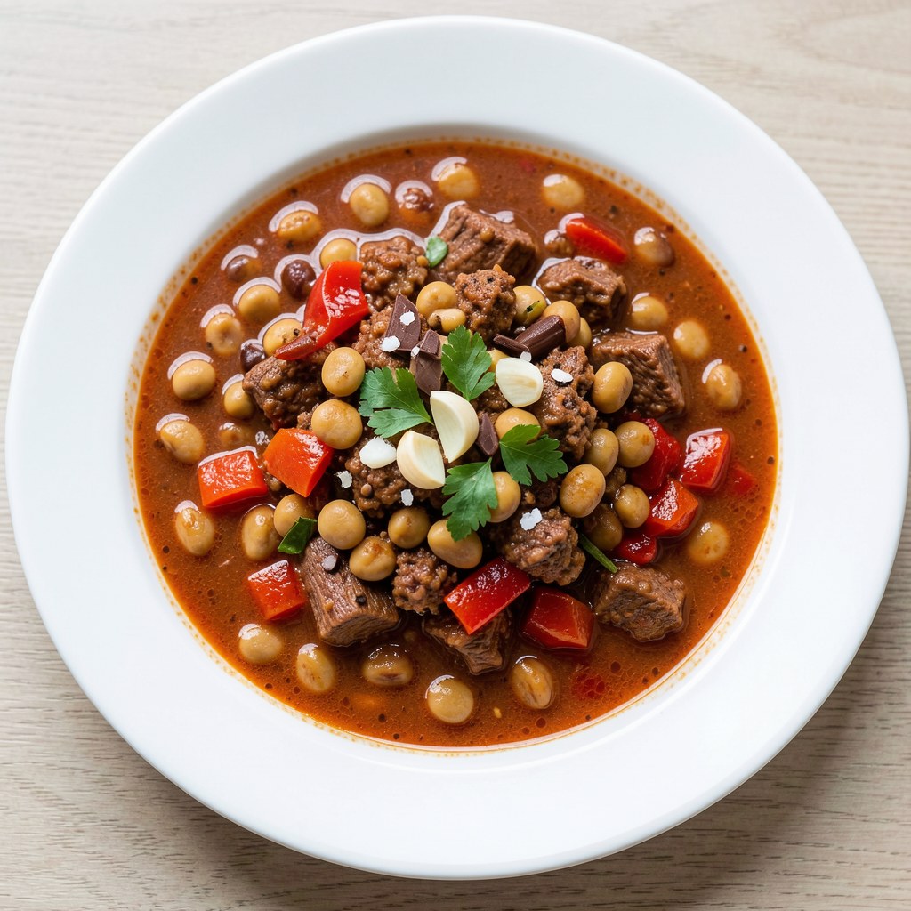 Chilli con carne z dodatkiem czekolady