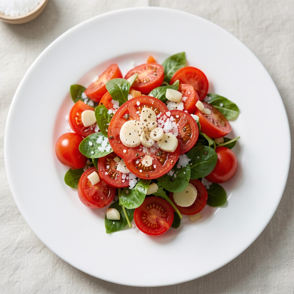 Pomidory z czosnkiem