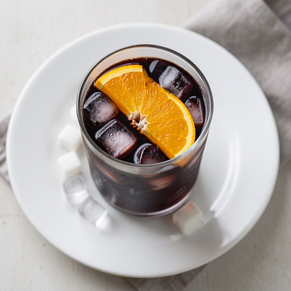 Mrożona herbata pomarańczowa