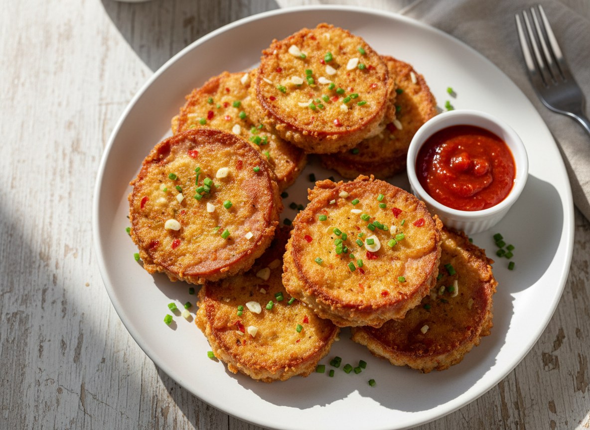 Mortadela w cieście