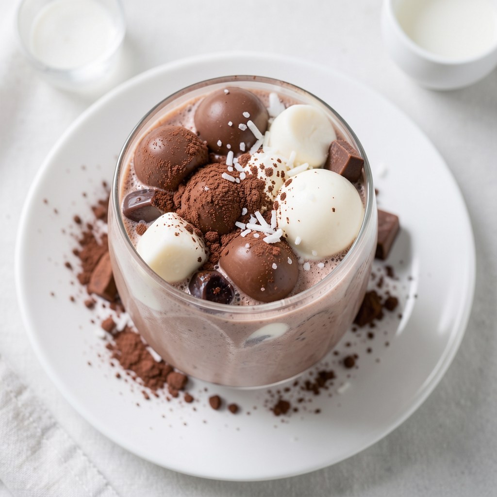 Shake waniliowo-czekoladowy