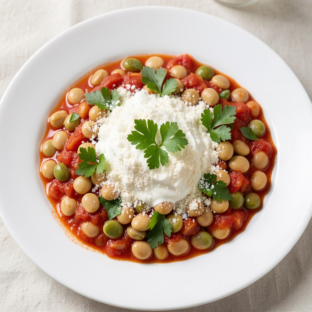 Fasolka po bretańsku-wegetariańska