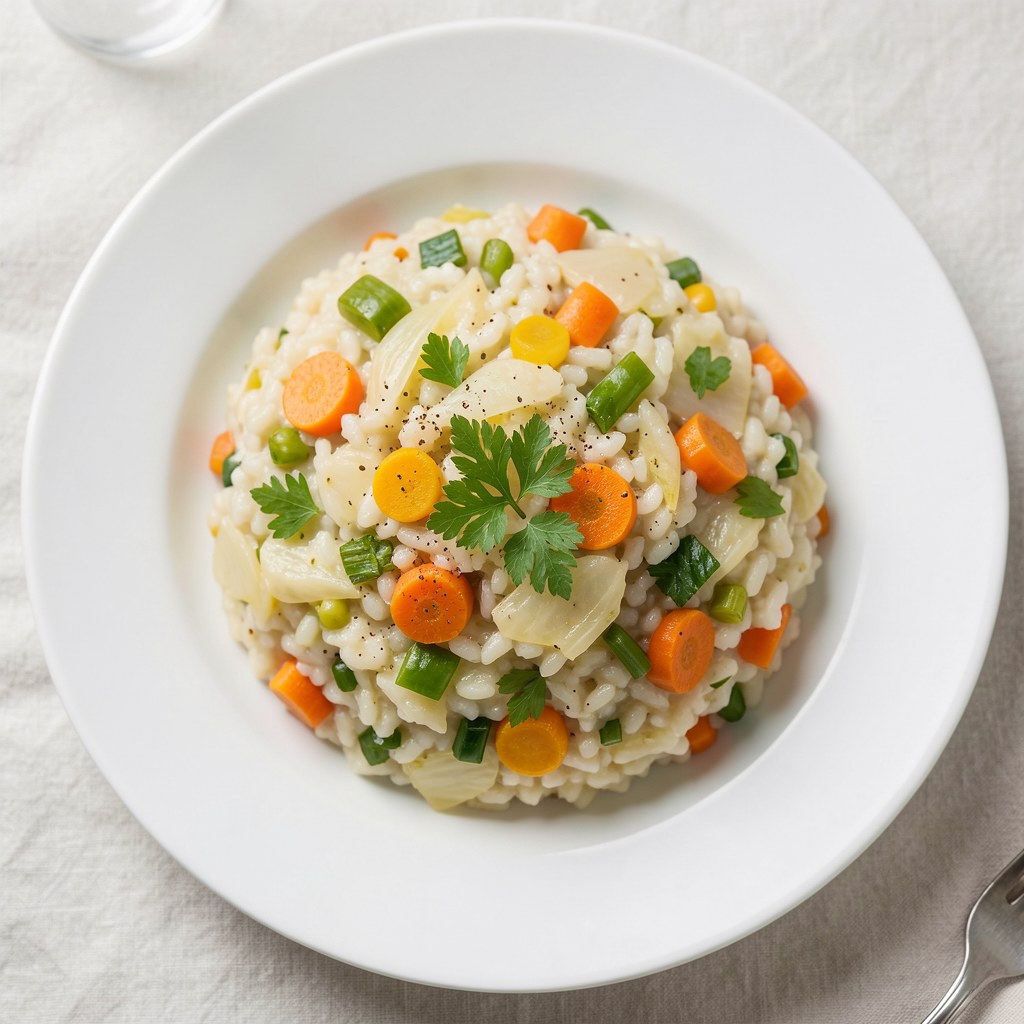 Risotto z warzywami