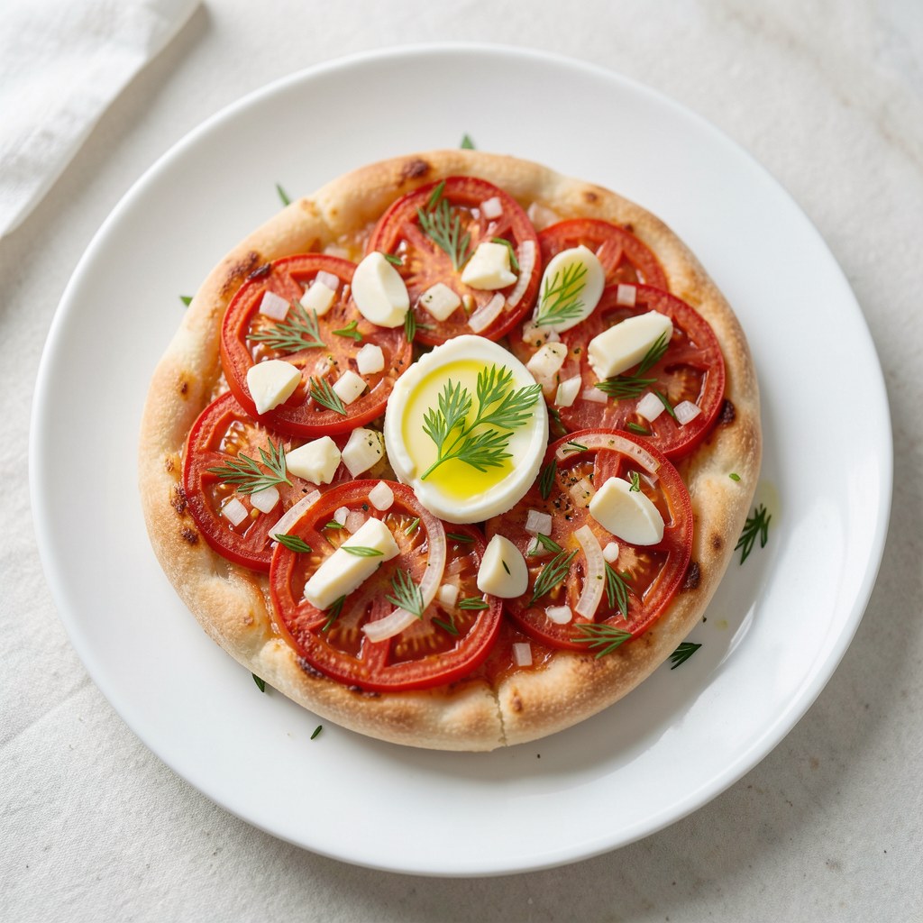 Pomidory zapiekane z pietruszką