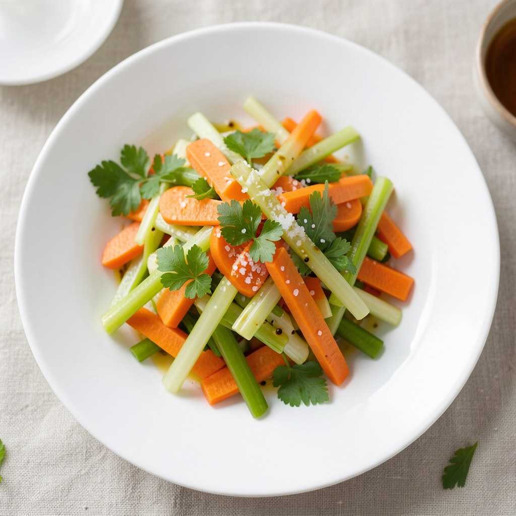 Surówka z marchwi i selera