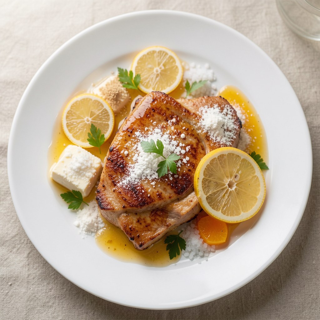 Sos cytynowy rumiany