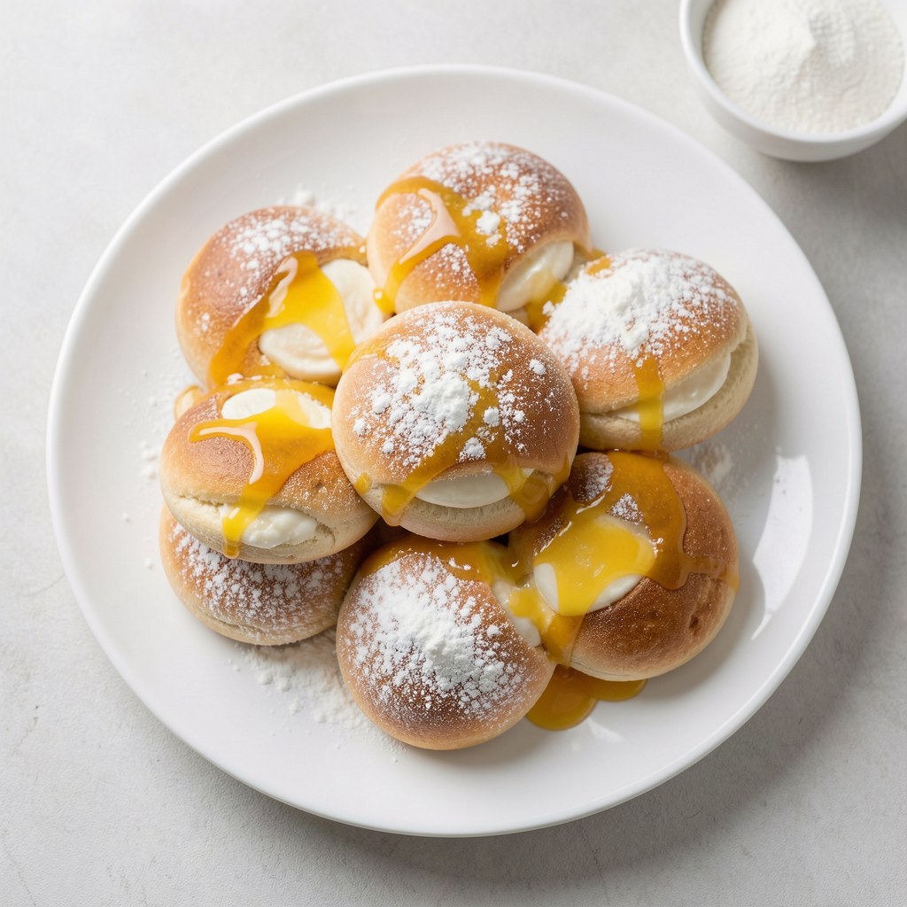 Drożdżówki z serem