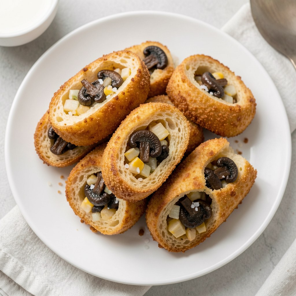 Krokiet z pieczarkami