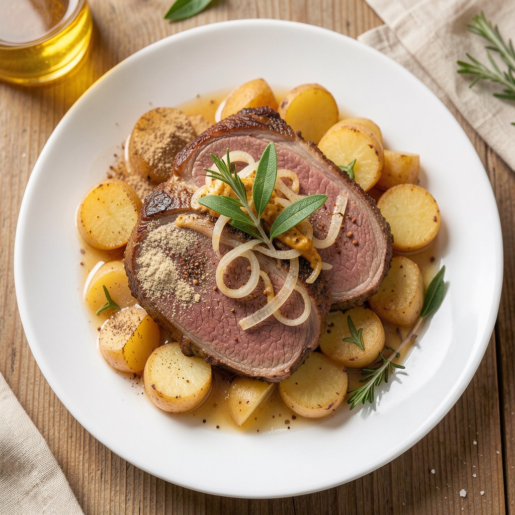 Wołowina duszona w piwie