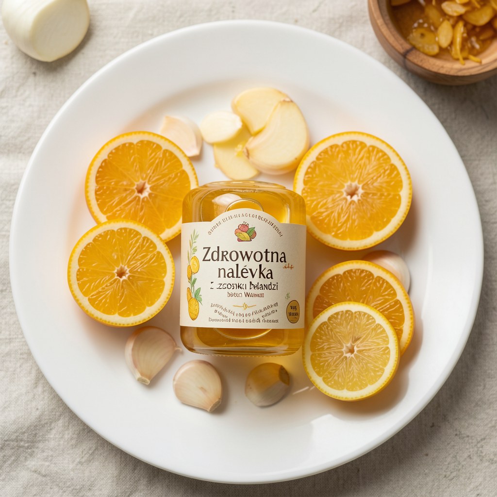 Zdrowotna nalewka z czosnku babci Wandzi