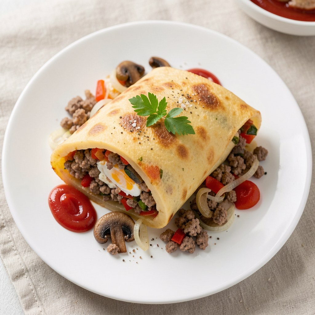 Rolada ziemniaczana z mięsem