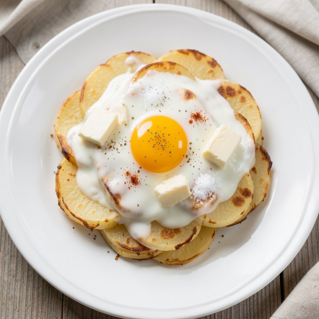 Ziemniaki zapieczone z jajami