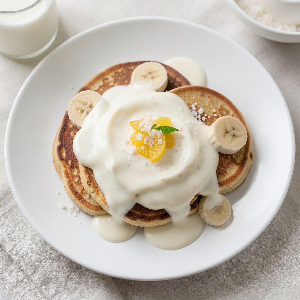 Bananowy sos do naleśników