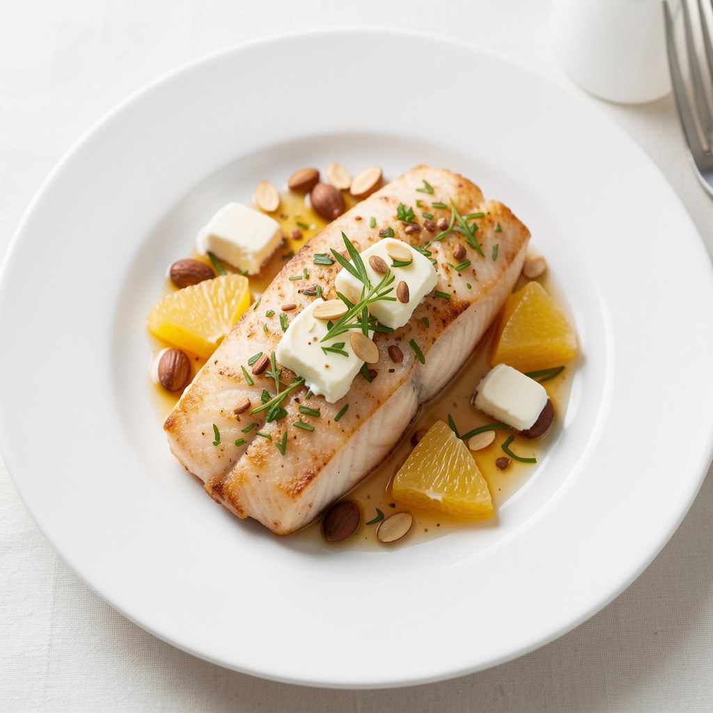 Łosoś w Amaretto i cytrynie
