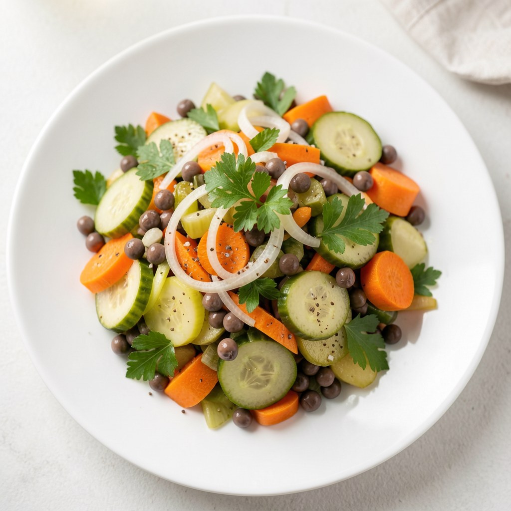 Sałatka jarzynowa bez majonezu