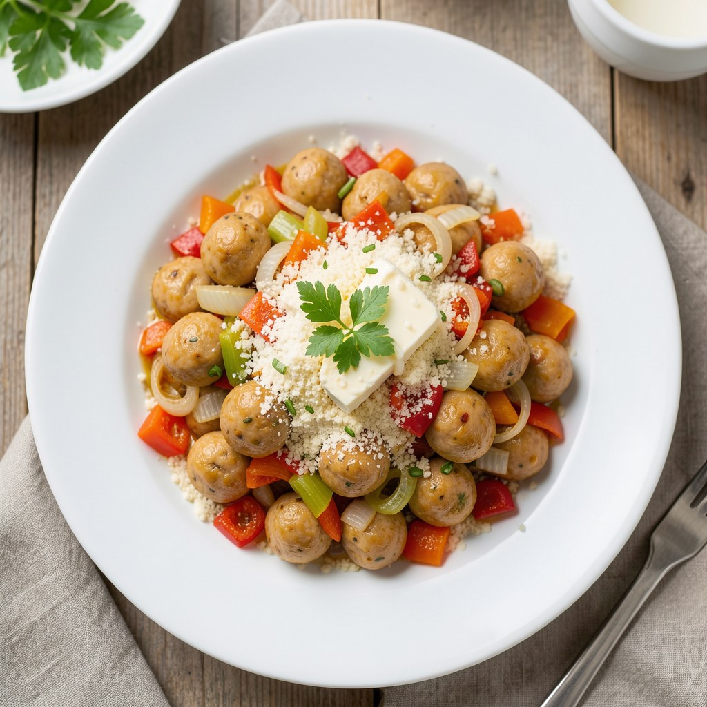 Żołądki drobiowe z papryką