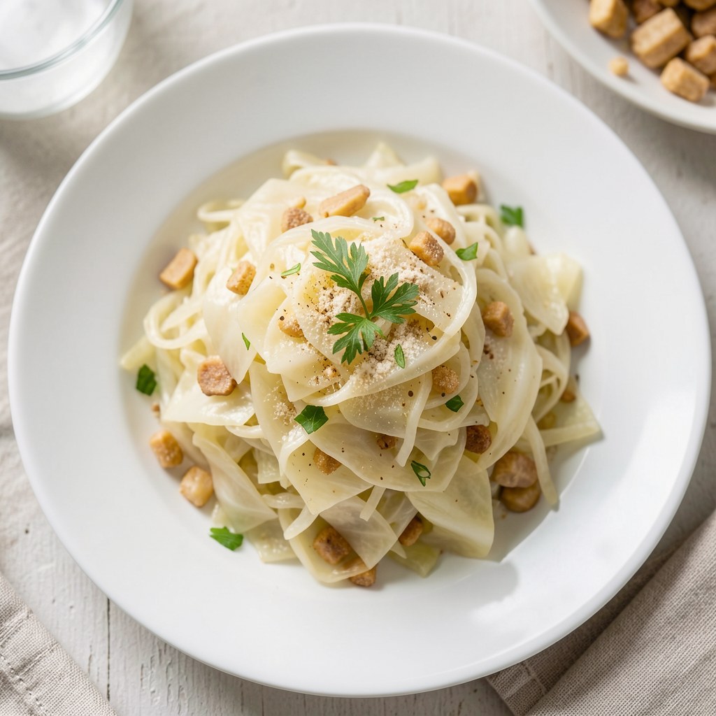 Młoda kapusta zasmażana z koprem