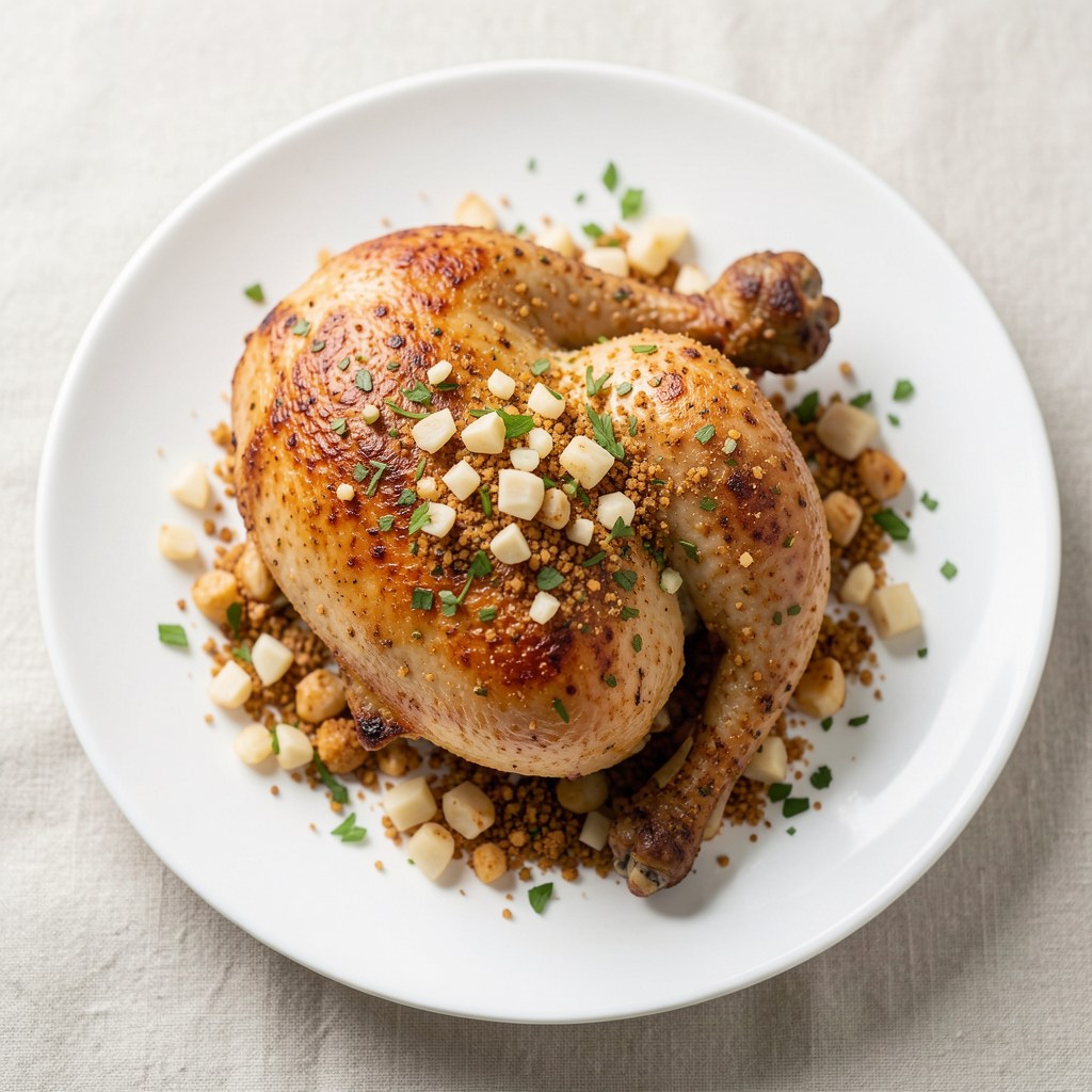 Udka w pikantnej posypce