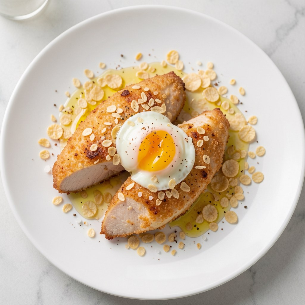 Filety z kurczaka w płatkach