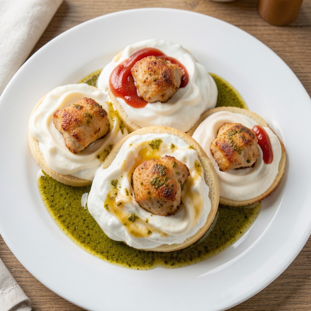 Kotleciki majonezowe z kurczakiem