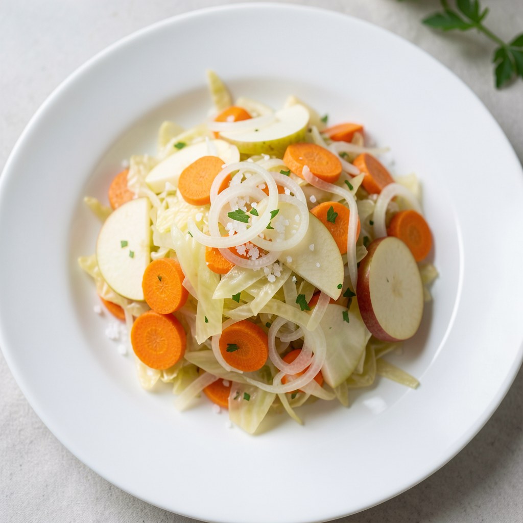 Kapusta kiszona z marchewką