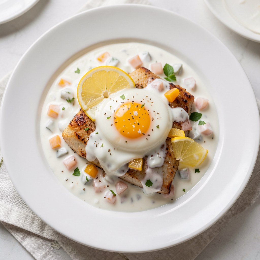 Sos chrzanowy z jajkami