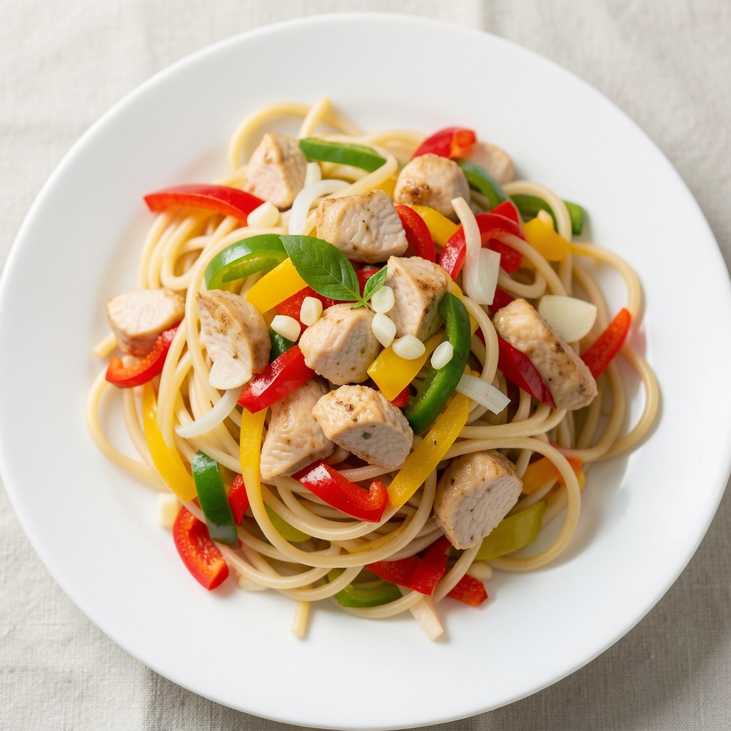 MAKARON Z KURCZAKIEM