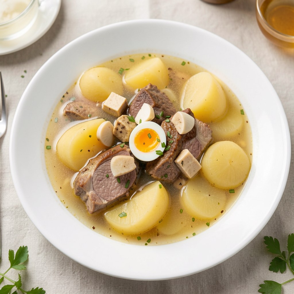 Zalewajka z ziemniakami