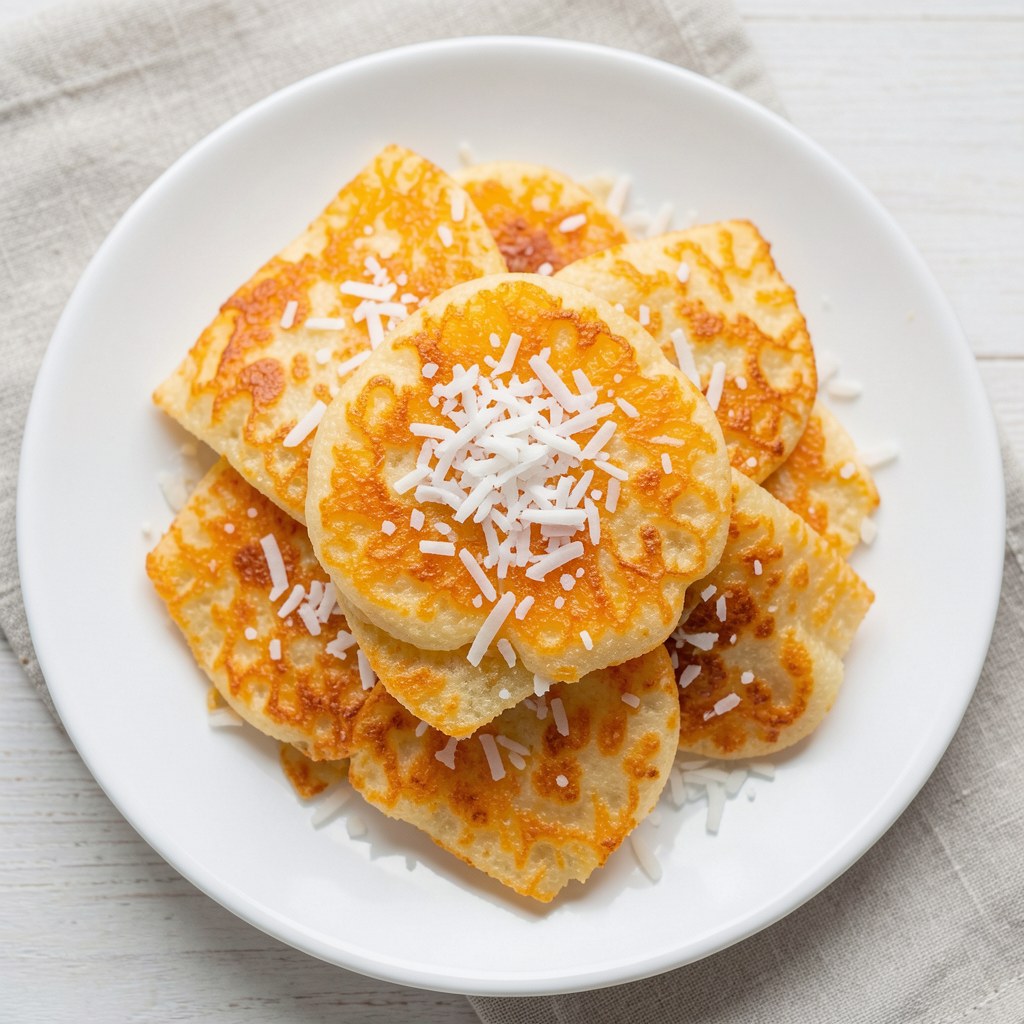 Makaroniki pomarańczowo-kokosowe