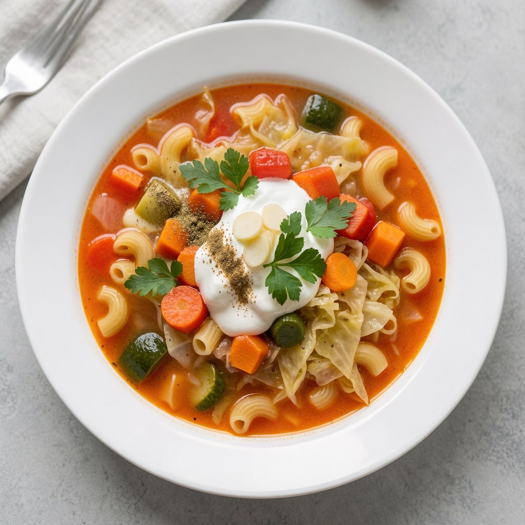 Zupa pomidorowa "ze śmieciami"