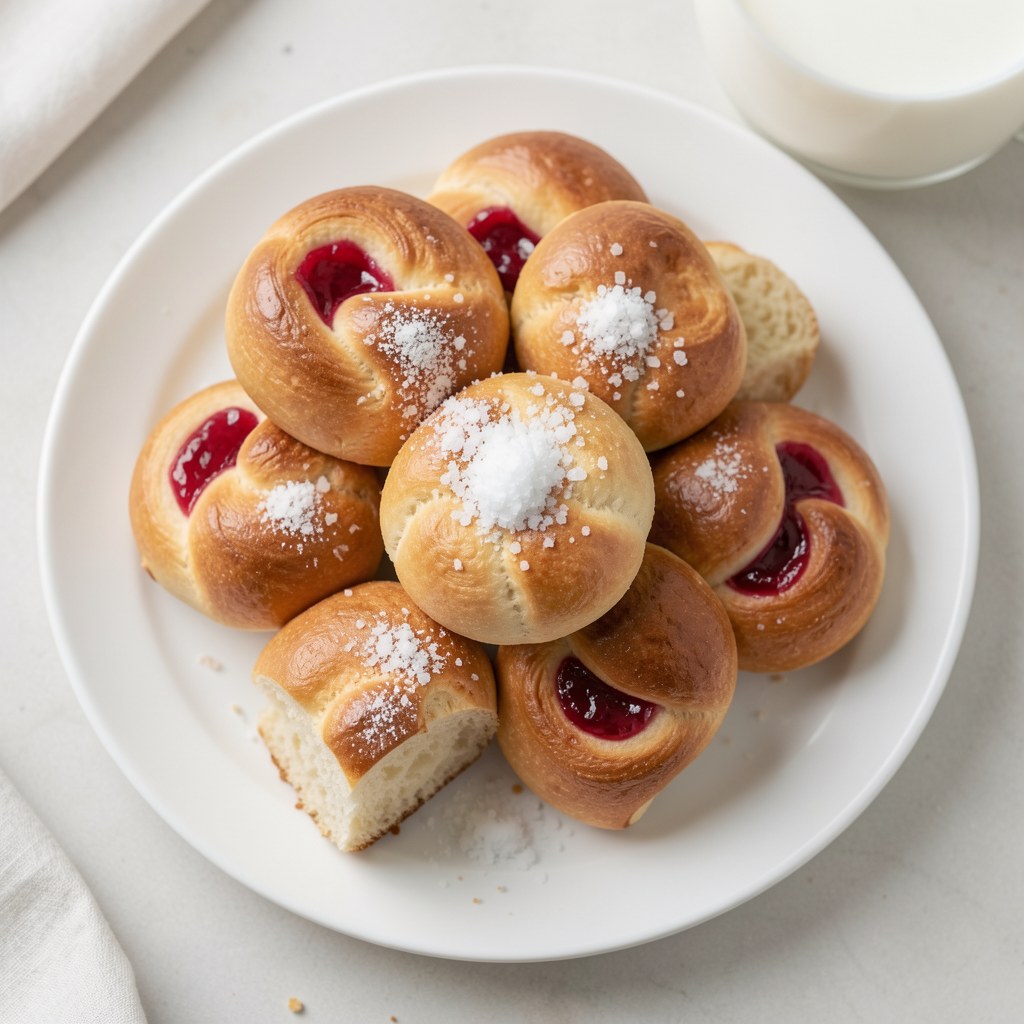 Rogaliki drożdżowe