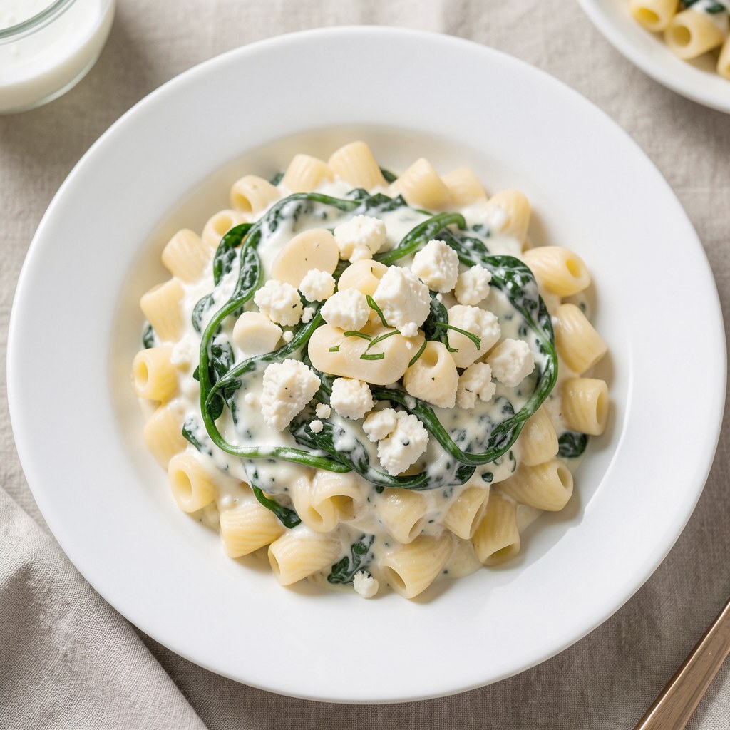 makaron z sosem gorgonzola