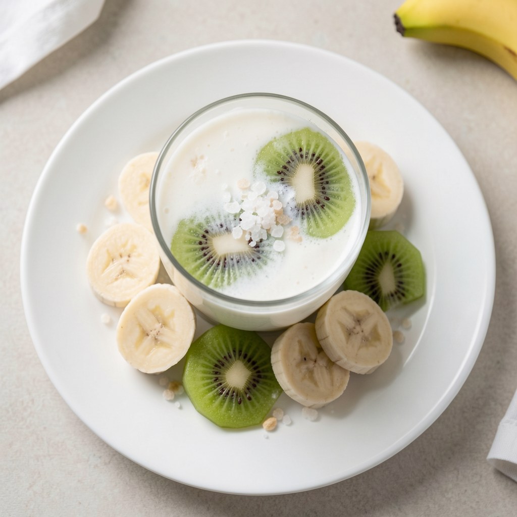 Napój z kiwi i banana