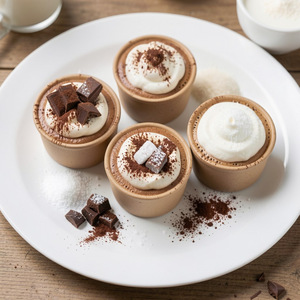 Krem kawowy z czekoladą