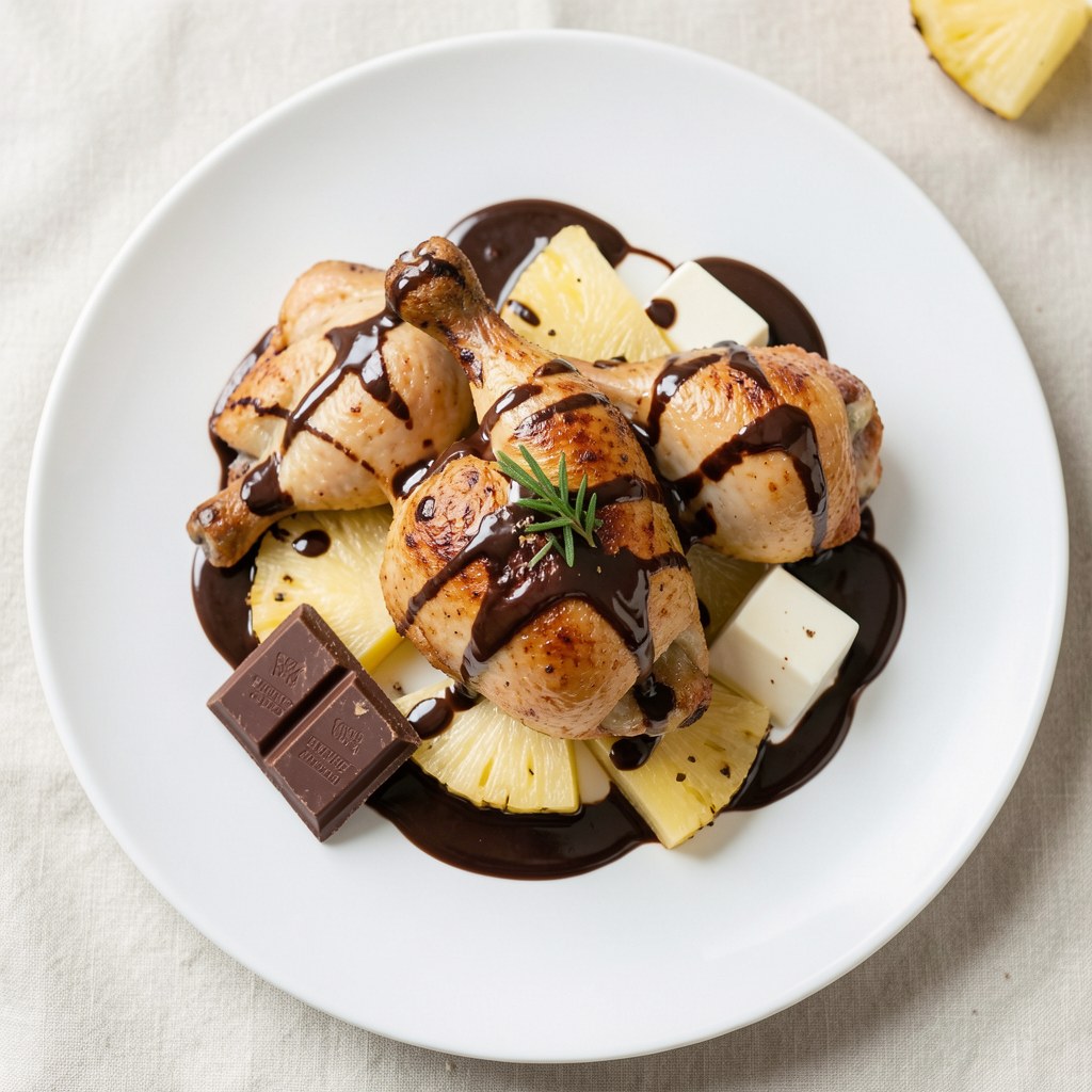 Kurczak na czekoladowo