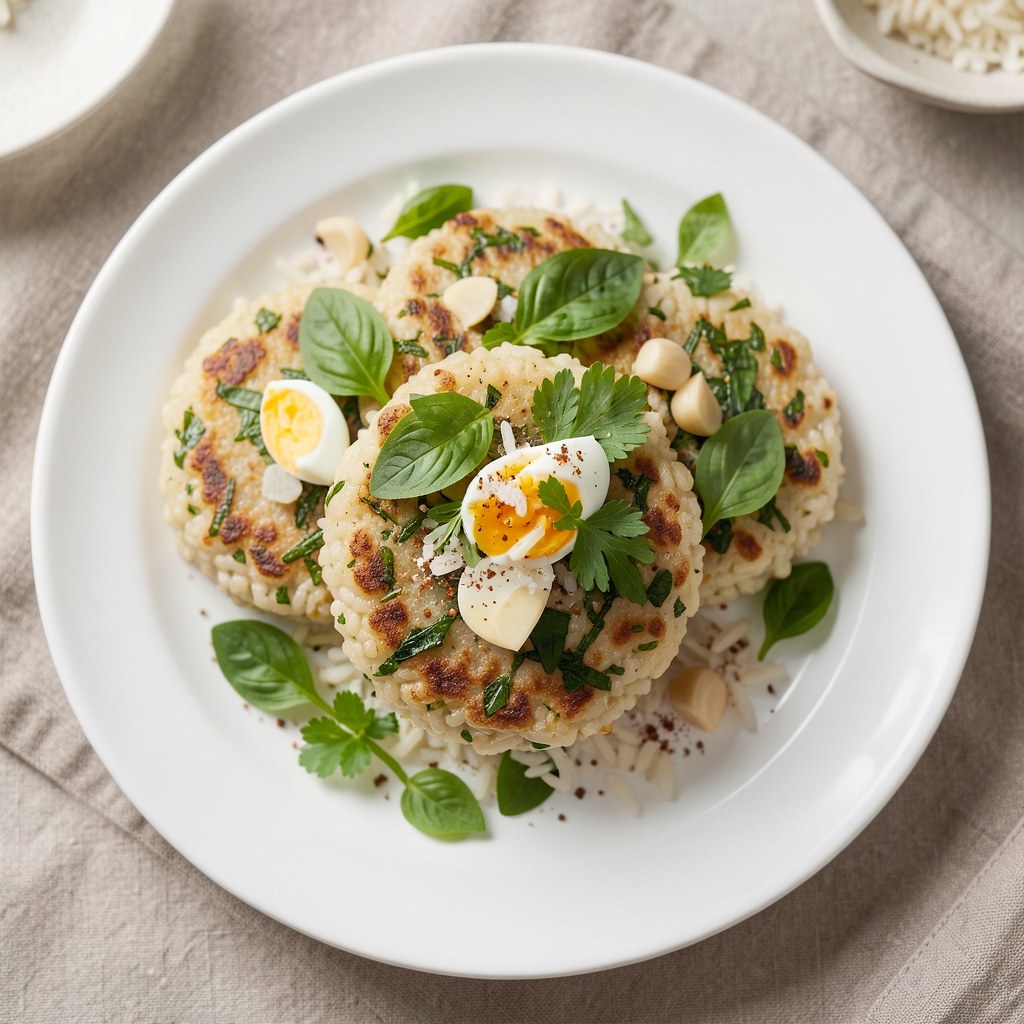 Ziołowe plasuszki z ryżu