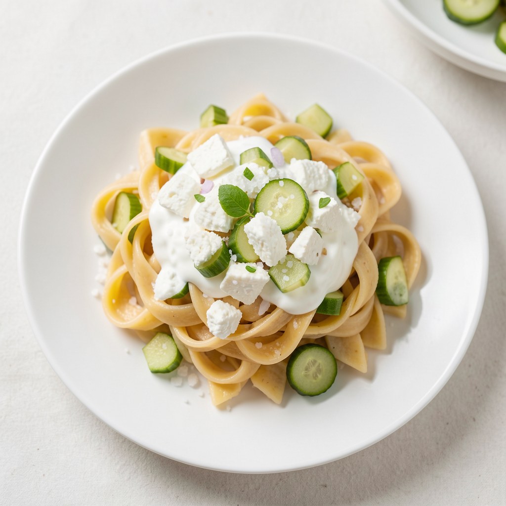 Pasta z bryndzą i ogórkiem konserwowym