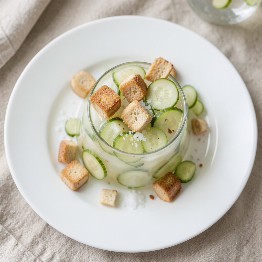 napój z serwatki z sokiem ogórkowym