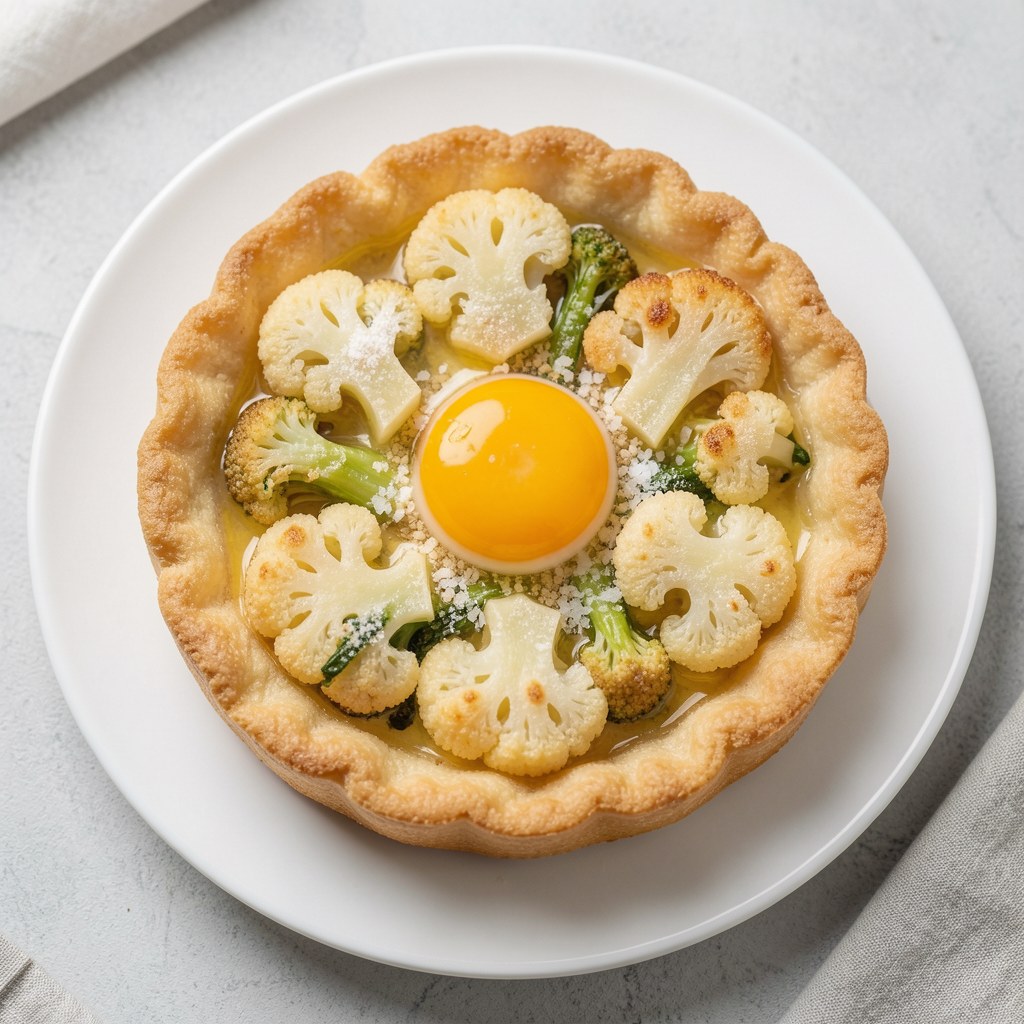 Kalafiory w cieście