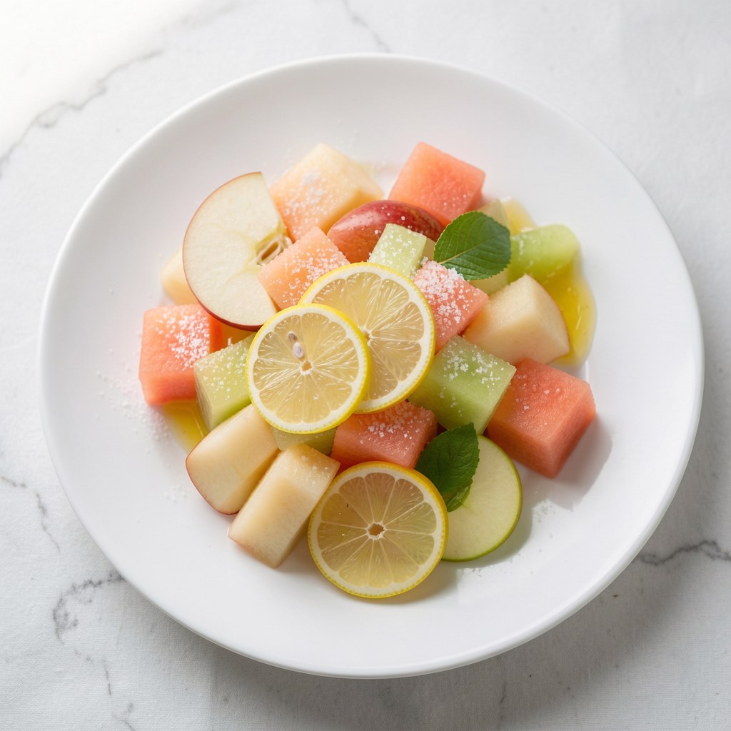 Surówka z melona i cytryny