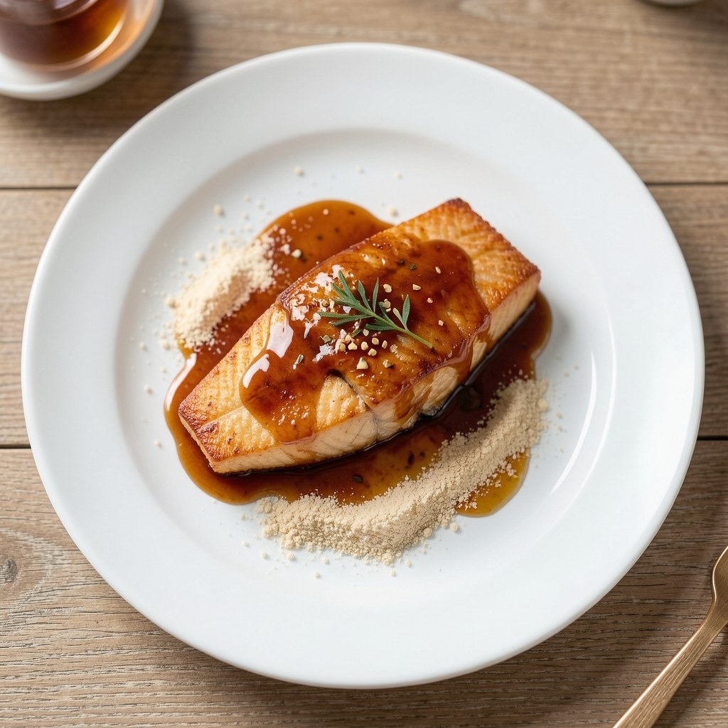 Łosoś Teriyaki wg Buni