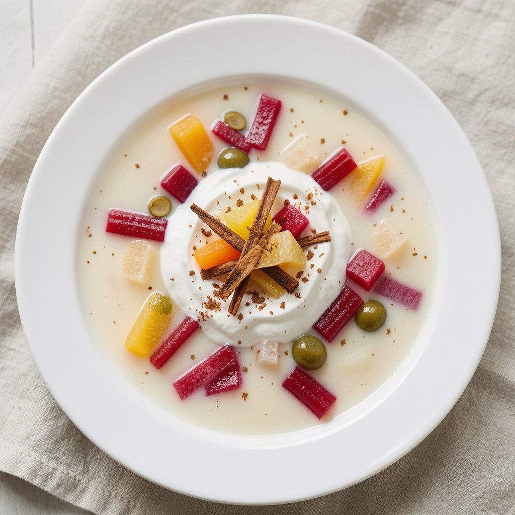 Zupa z rabarbaru beti