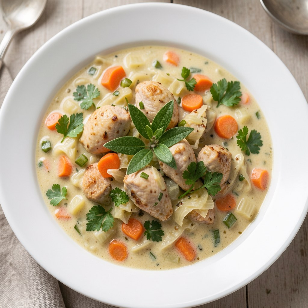 Zupa - krem z kurczaka