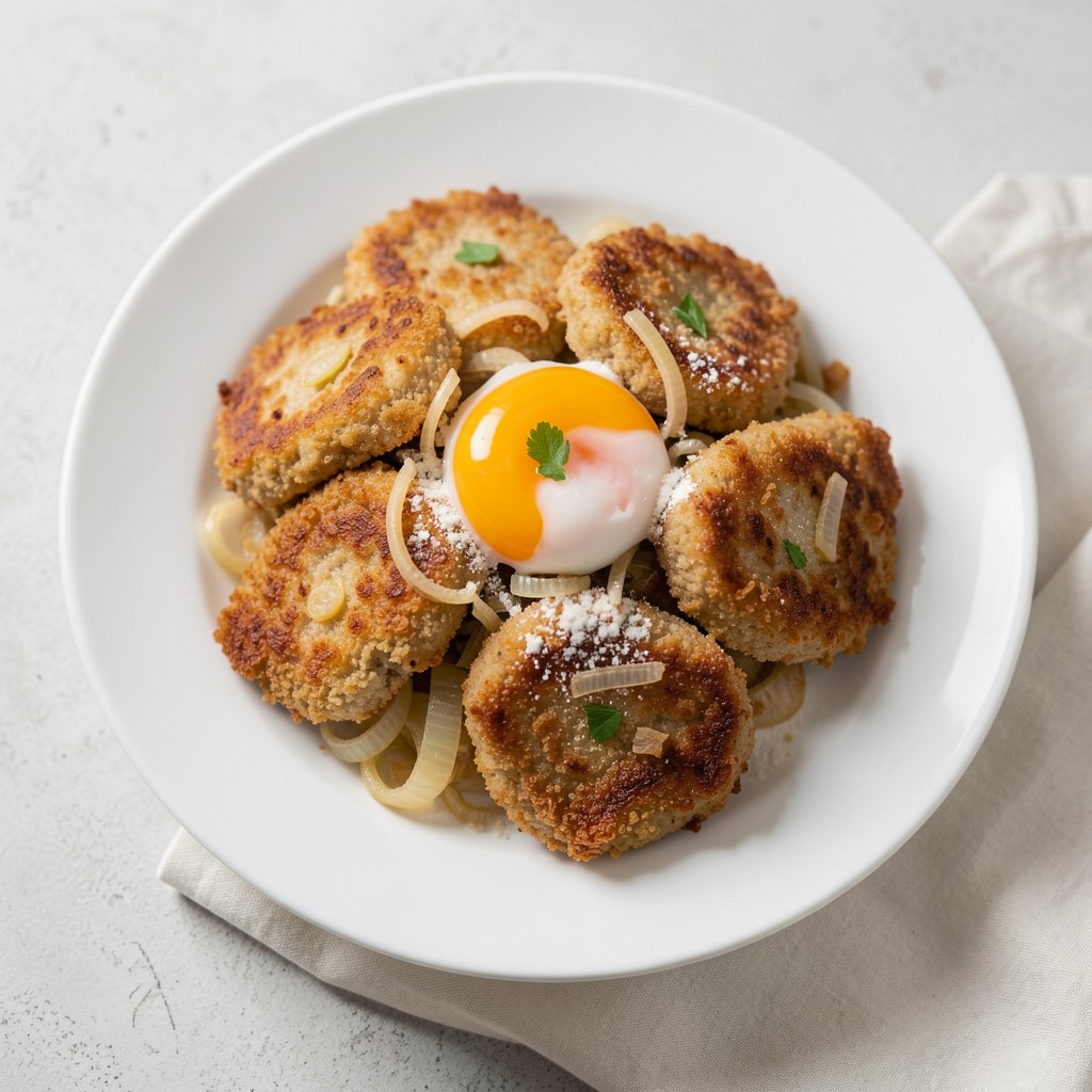 Bitki wołowe panierowane