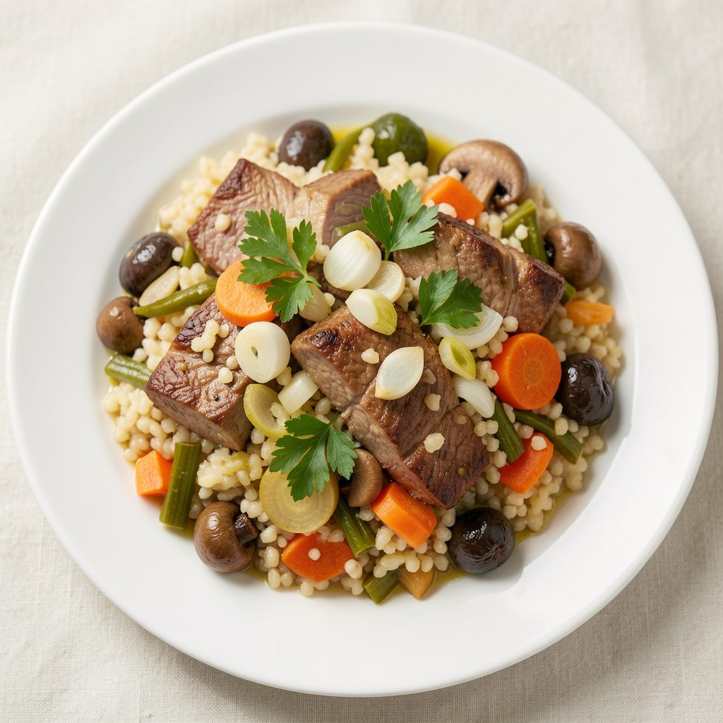 KASZA GRYCZANA Z WIEPRZOWINĄ