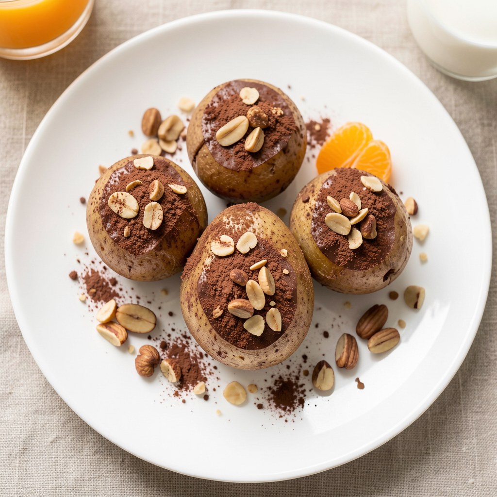 czekoladowe kartofelki