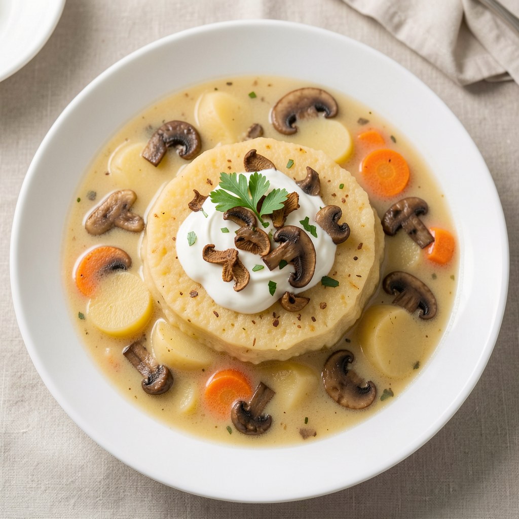 Kartoflanka z grzybami